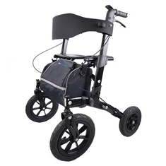 Алуминиев ролер с четири{0}}колеса Dorrella с пневматични гуми